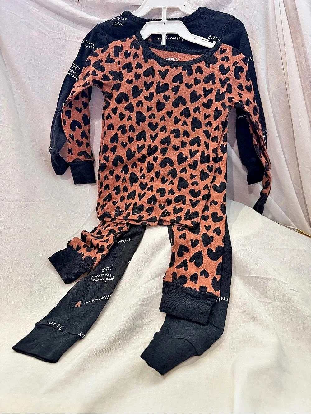 Carter's 4-Piece Animal Print Pajama Set Baby 24M NWT